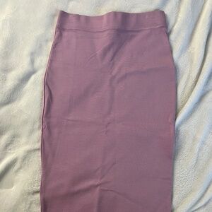 light purple skirt